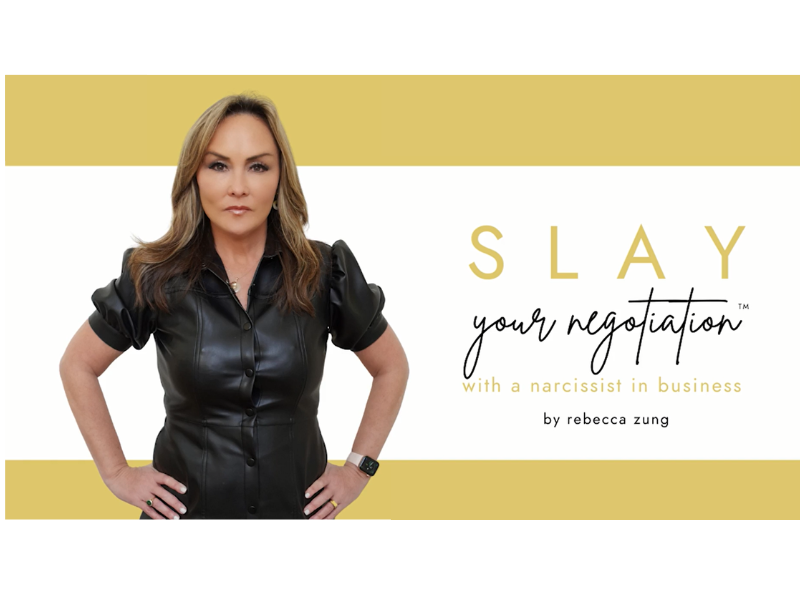 Slay Your Negotiation With A Narcissist in Business