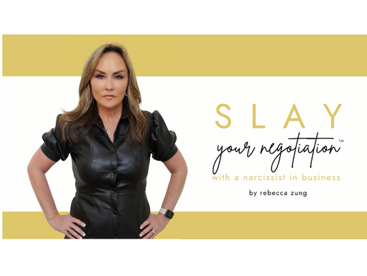 Slay Your Negotiation With A Narcissist in Business