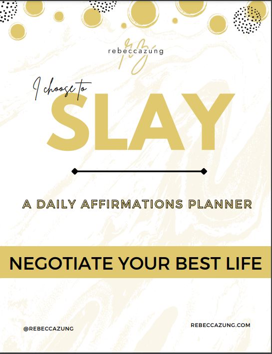 Slay Your Way to Freedom Daily Affirmations Annual Planner